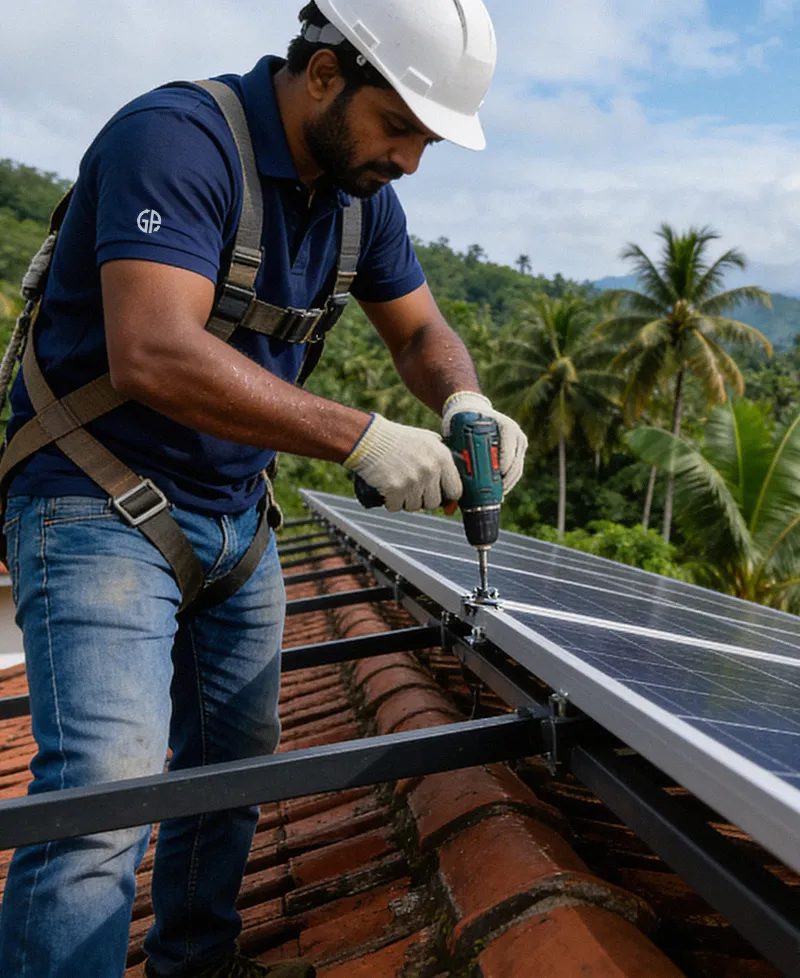 Green Power Systems solar installation