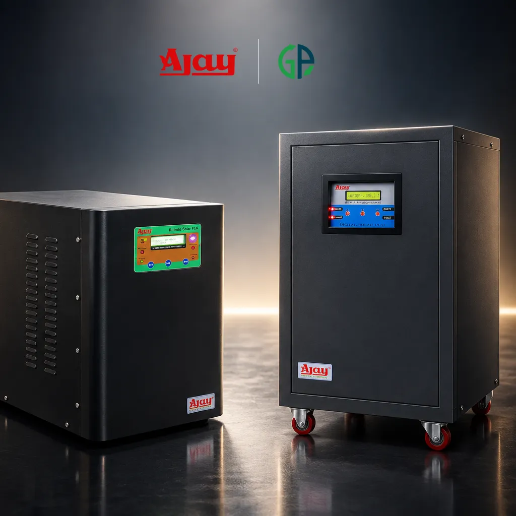 AJAY inverter and battery setup